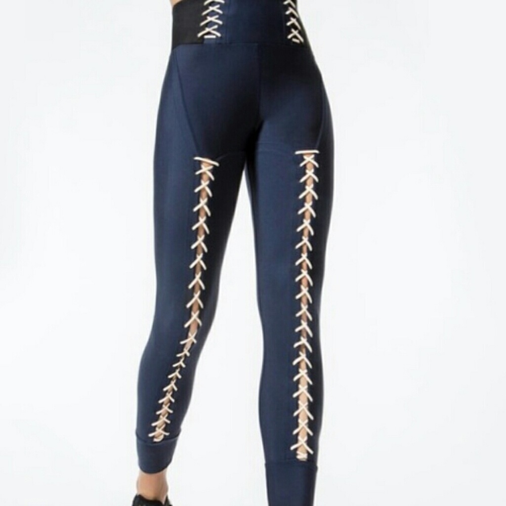 Jonathan Simkhai x Carbon38 Corset LaceUp Leggings